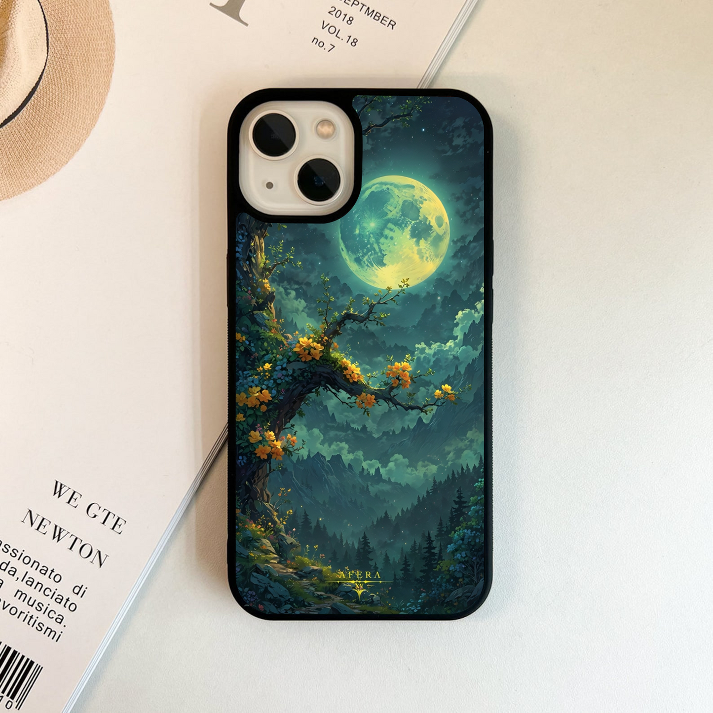 Mystic Moon Tree Glass Case