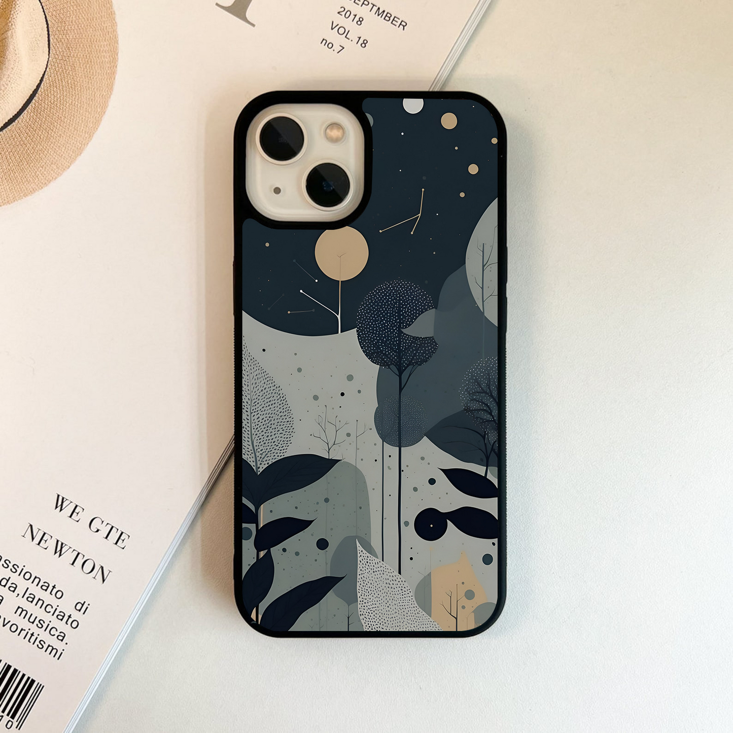 Celestial Forest Night Glass Case