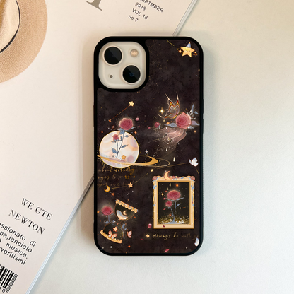 Celestial Rose Magic Glass Case