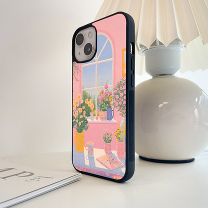 Sunroom Bloom Delight Glass Case