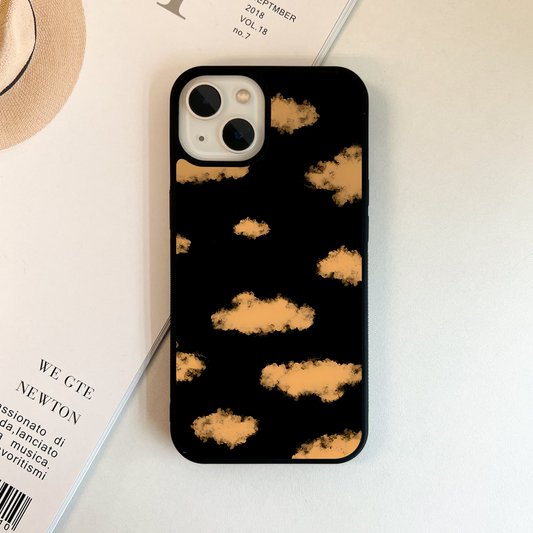 Golden Dream Puffs Glass Case