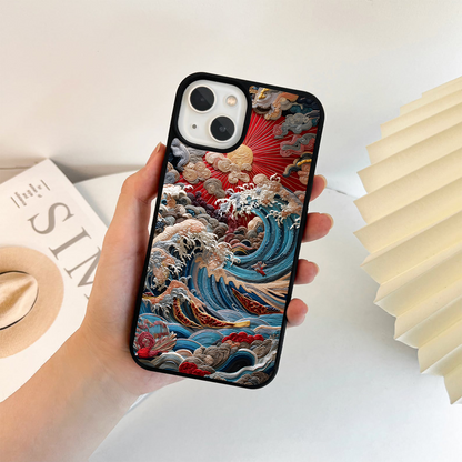 Eternal Wave Rise Glass Case