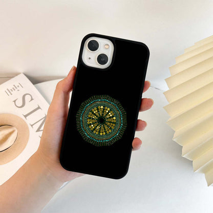 Emerald Solar Mandala Glass Case