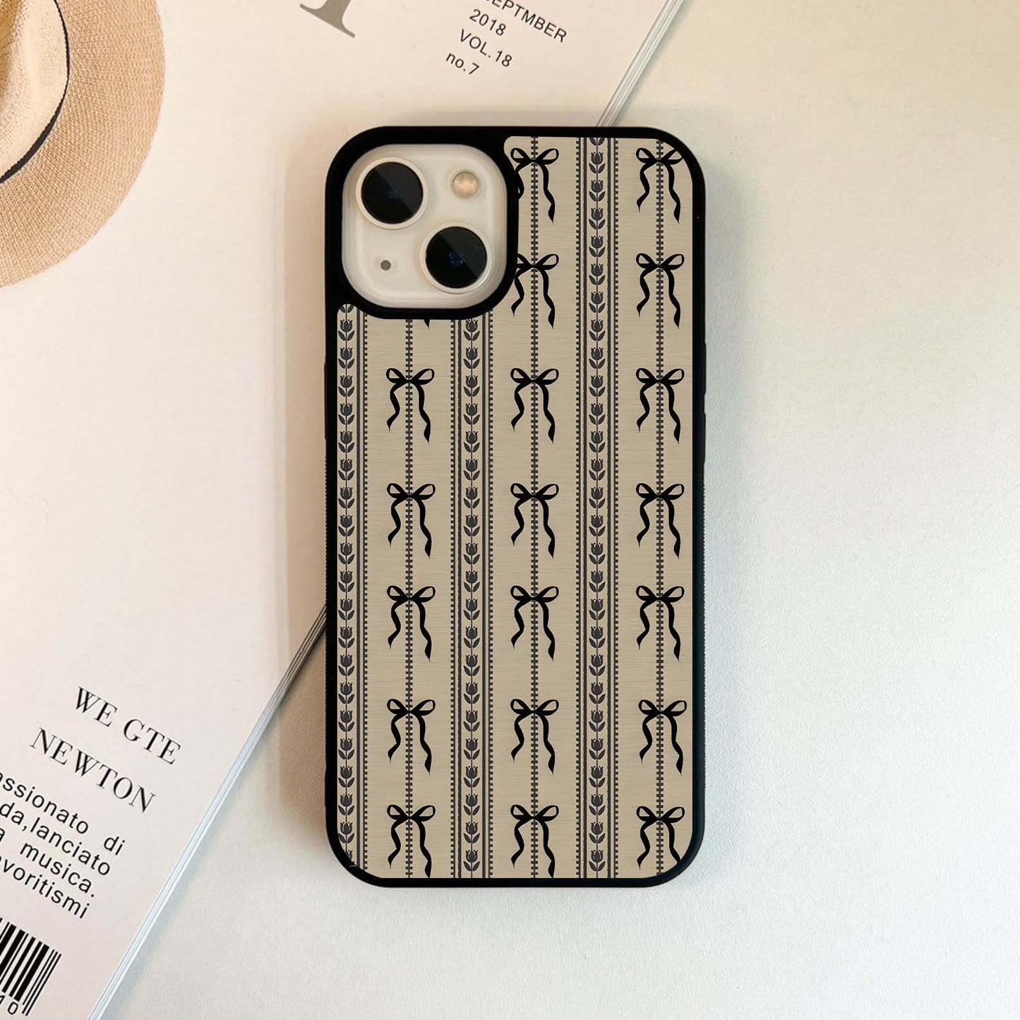 Ribbons and Vines Glass Case