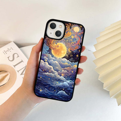 Moonlit Cosmic Dreams Glass Case