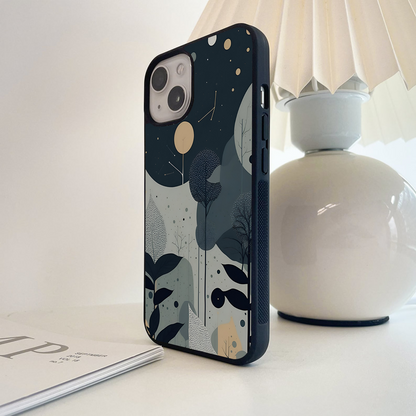 Celestial Forest Night Glass Case