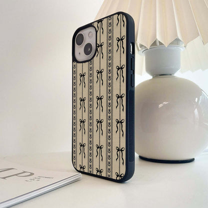 Ribbons and Vines Glass Case