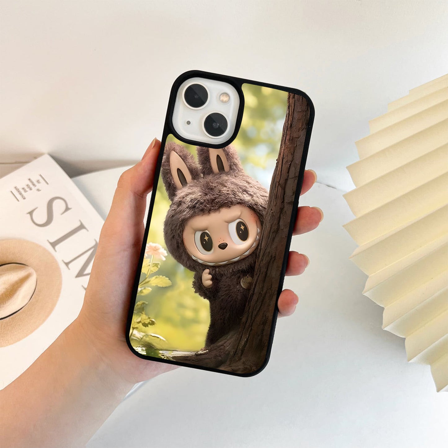 Cool Labubu Glass Case