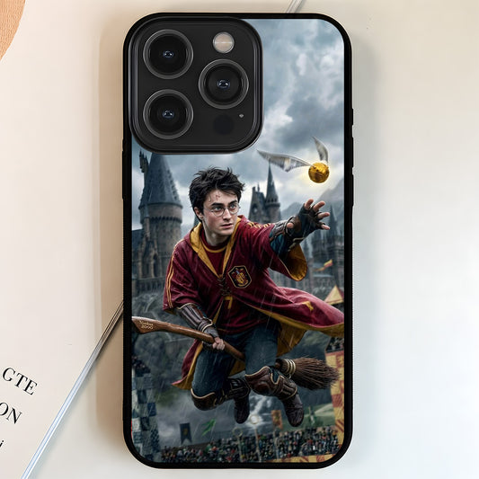 Harry Potter Snitch Chase Glass Case