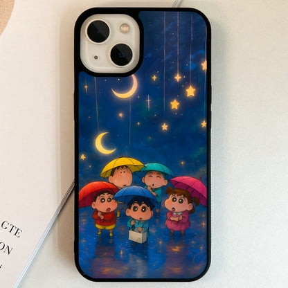Dreamy Night Shinchan Glass Case