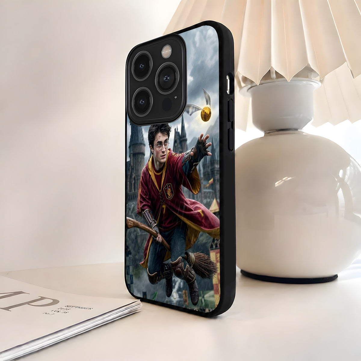 Harry Potter Snitch Chase Glass Case