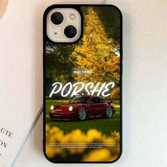 Porsche Autumn 911 Drive Glass Case