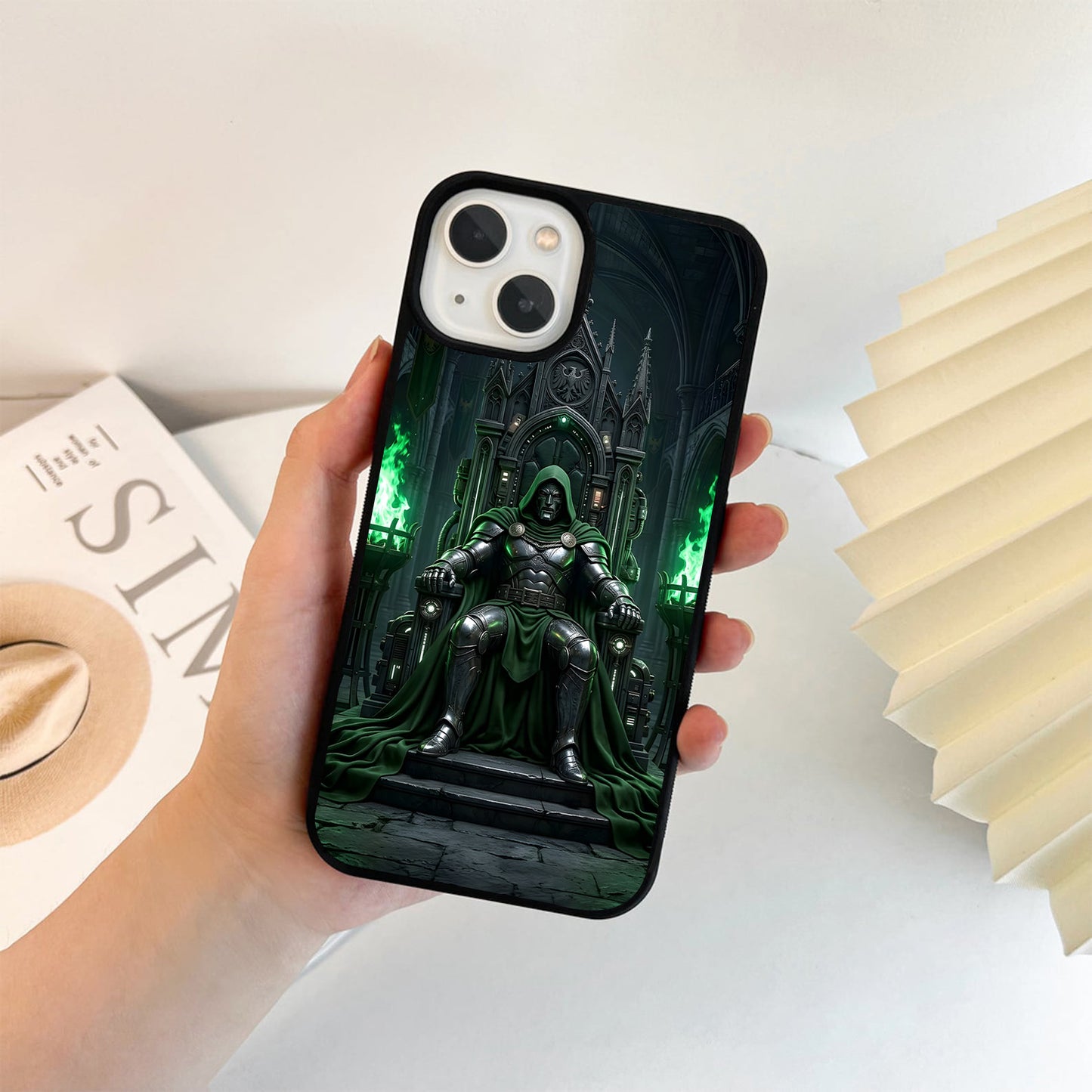 Doctor Doom Dark Throne Glass Case