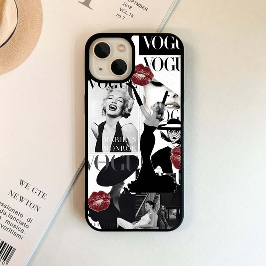 Aesthetic Vogue Glass Case