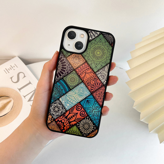 Mosaic Mandala Magic Glass Case