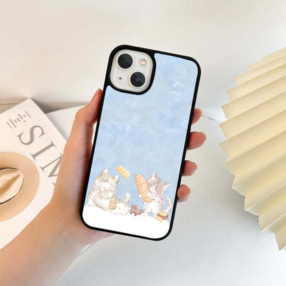 Cats Bakery Delight Glass Case