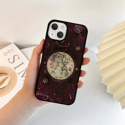 Galactic Moon Orbit Glass Case