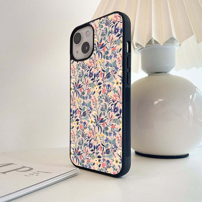 Botanical Garden Whimsy Glass Case