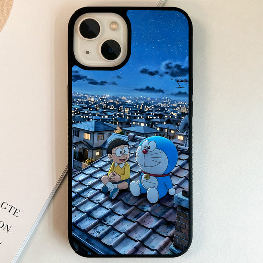 Doraemon Friends Forever Glass Case
