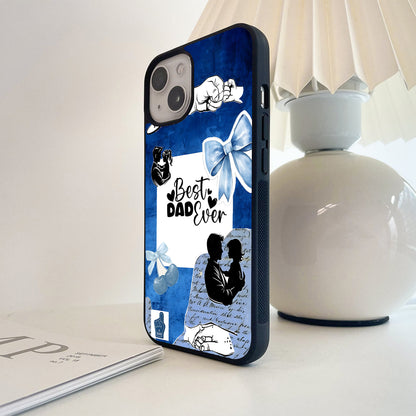 Daddy Daughter Bond Glass Case