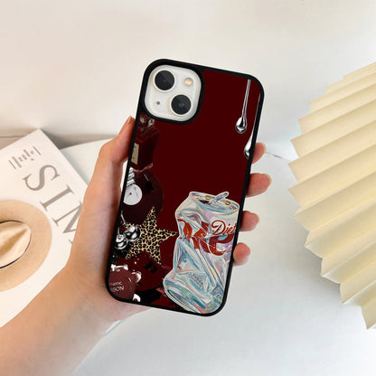 Diet Coke Cherry Glam Glass Case