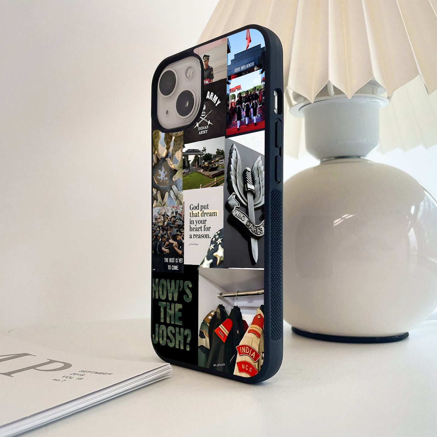 Army Warrior Vision Glass Case