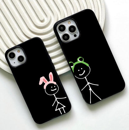 Cute Friends Forever Glass Case