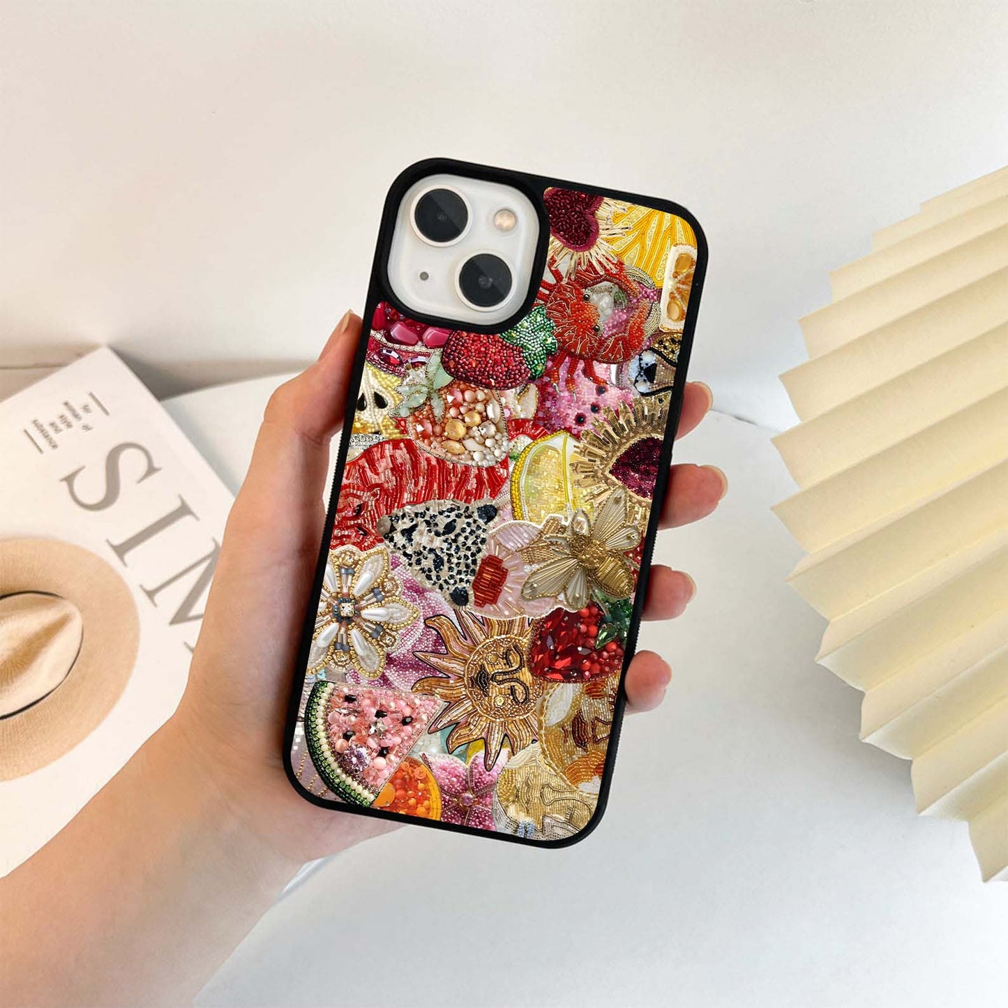 Beaded Bazaar Glass Case