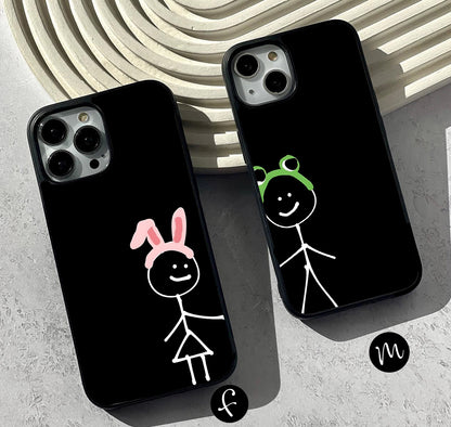 Cute Friends Forever Glass Case
