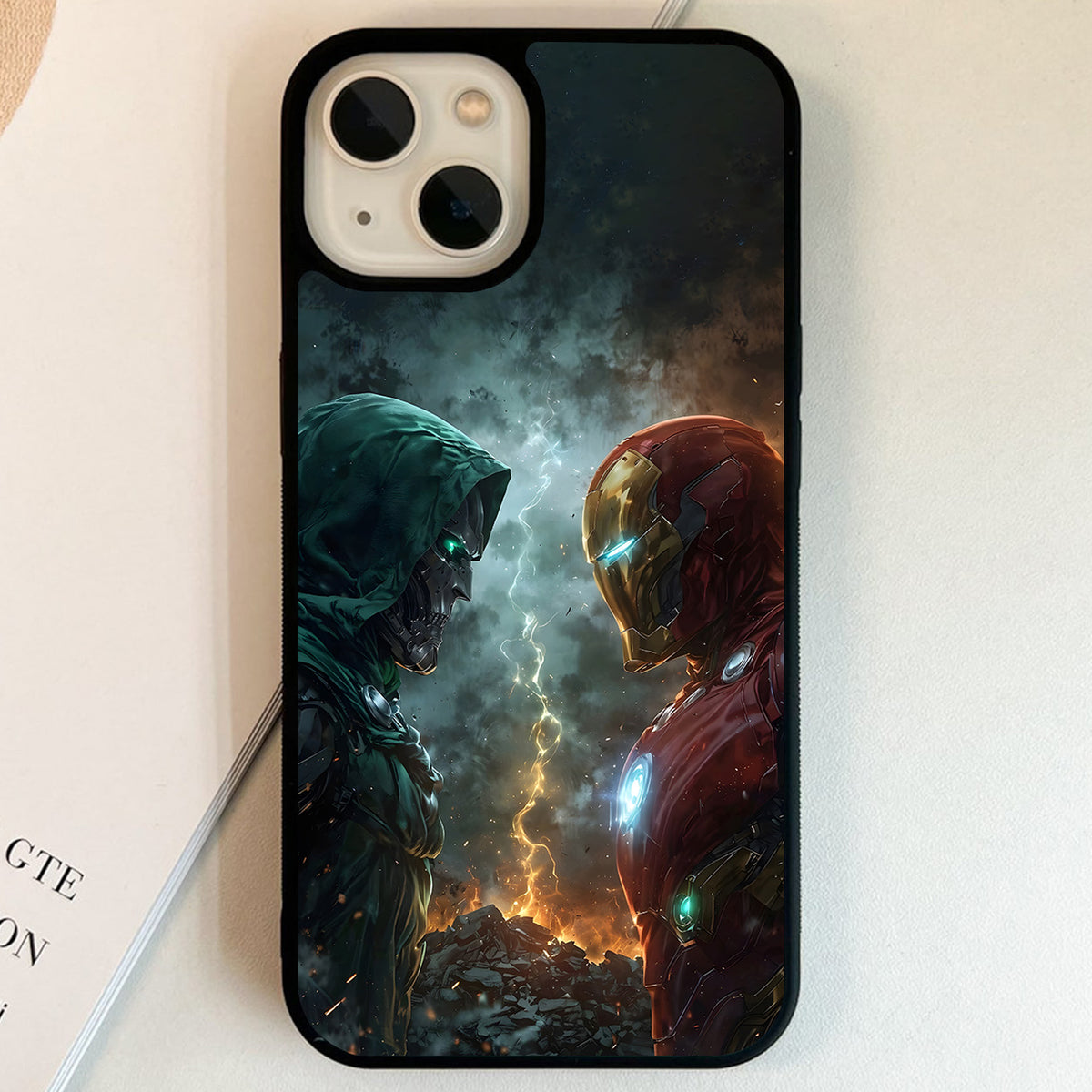 Doctor Doom Faceoff Glass Case