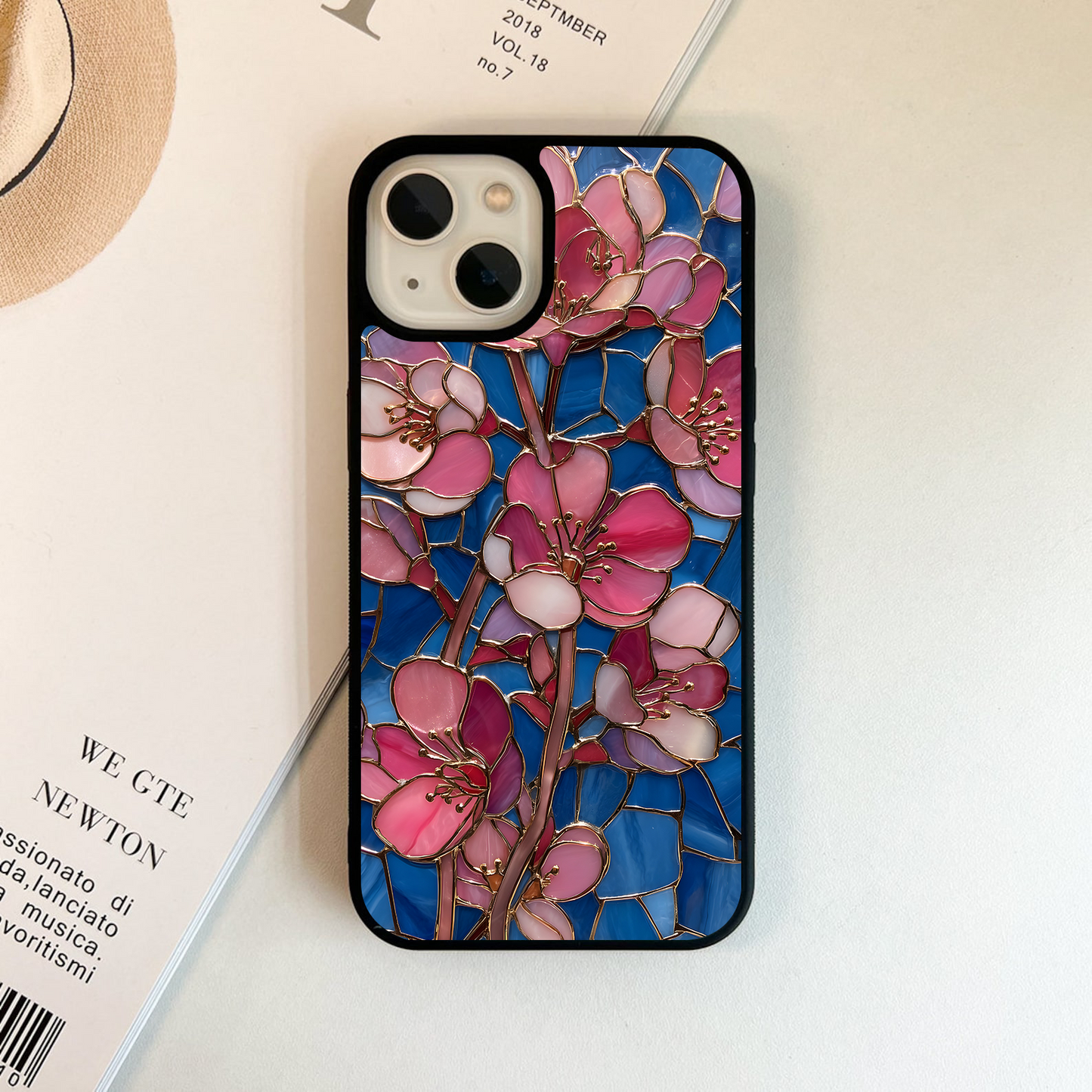 Blush Glass Bloom Glass Case