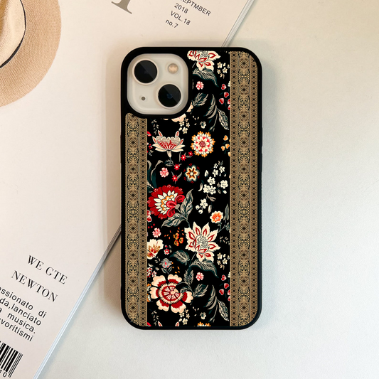 Crimson Folk Charm Glass Case