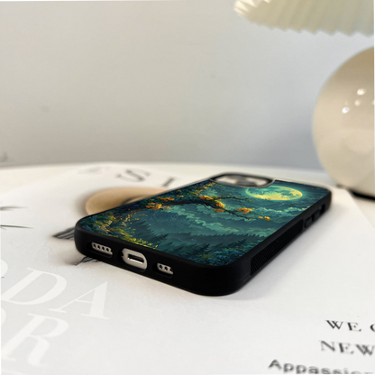 Mystic Moon Tree Glass Case