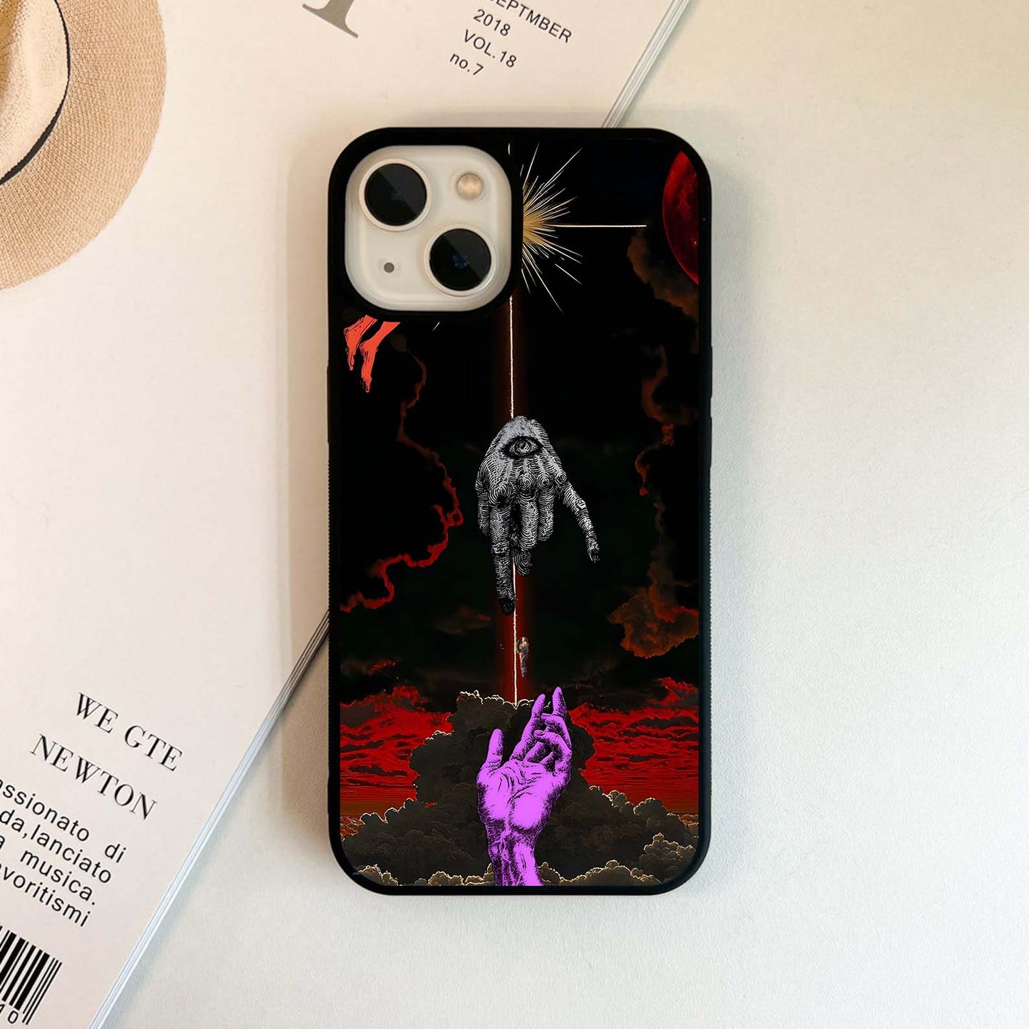 Eternal Cosmic Awakening Glass Case