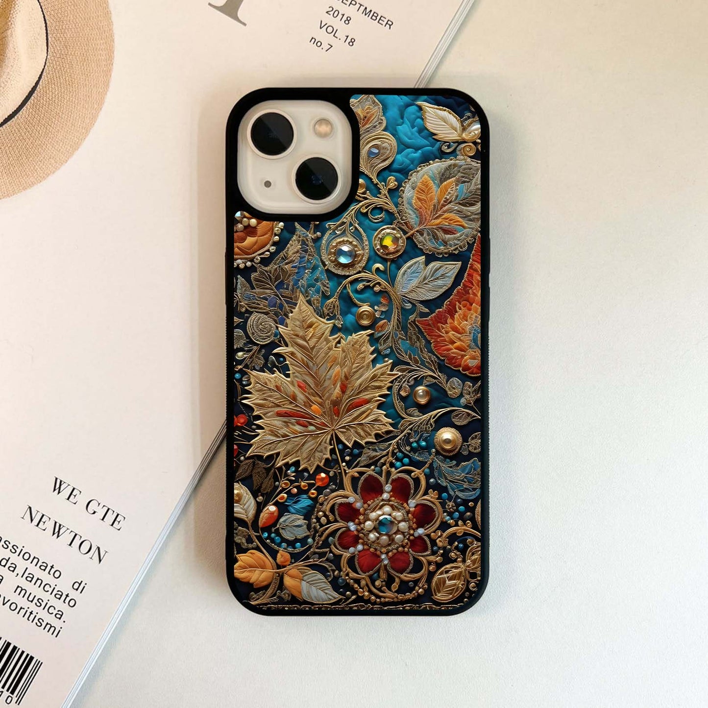 Royal Jewel Garden Glass Case