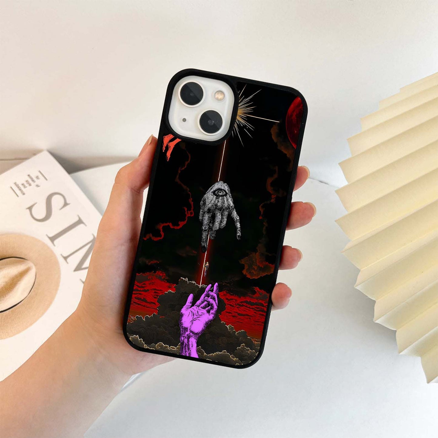 Eternal Cosmic Awakening Glass Case