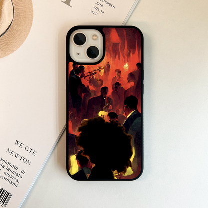 Night Jazz Fire Glass Case