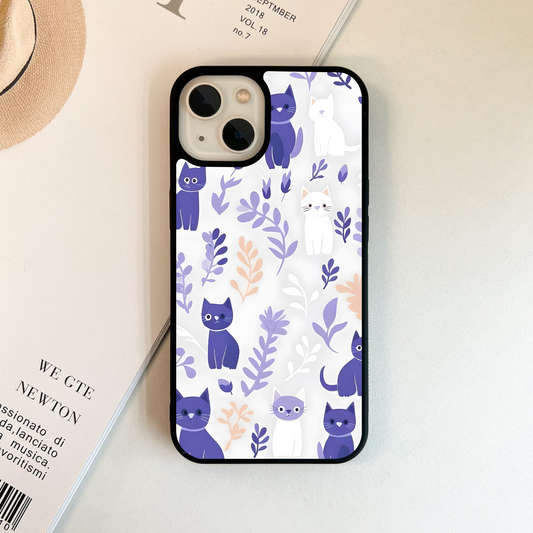 Lavender Field Parade Glass Case