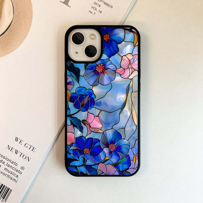 Eternal Floral Stained Glass Case