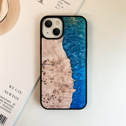 Ocean Meets Earth Glass Case