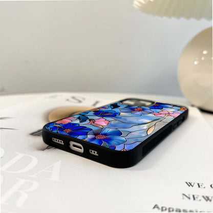 Eternal Floral Stained Glass Case