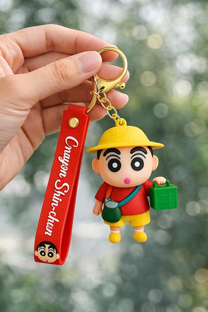 Shinchan Fun Tag Keychain