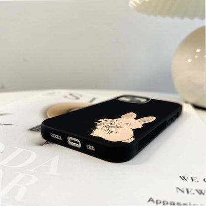 Gentle Bunny Bloom Glass Case