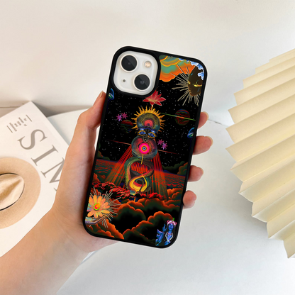 Celestial Serpent Vision  Glass Case