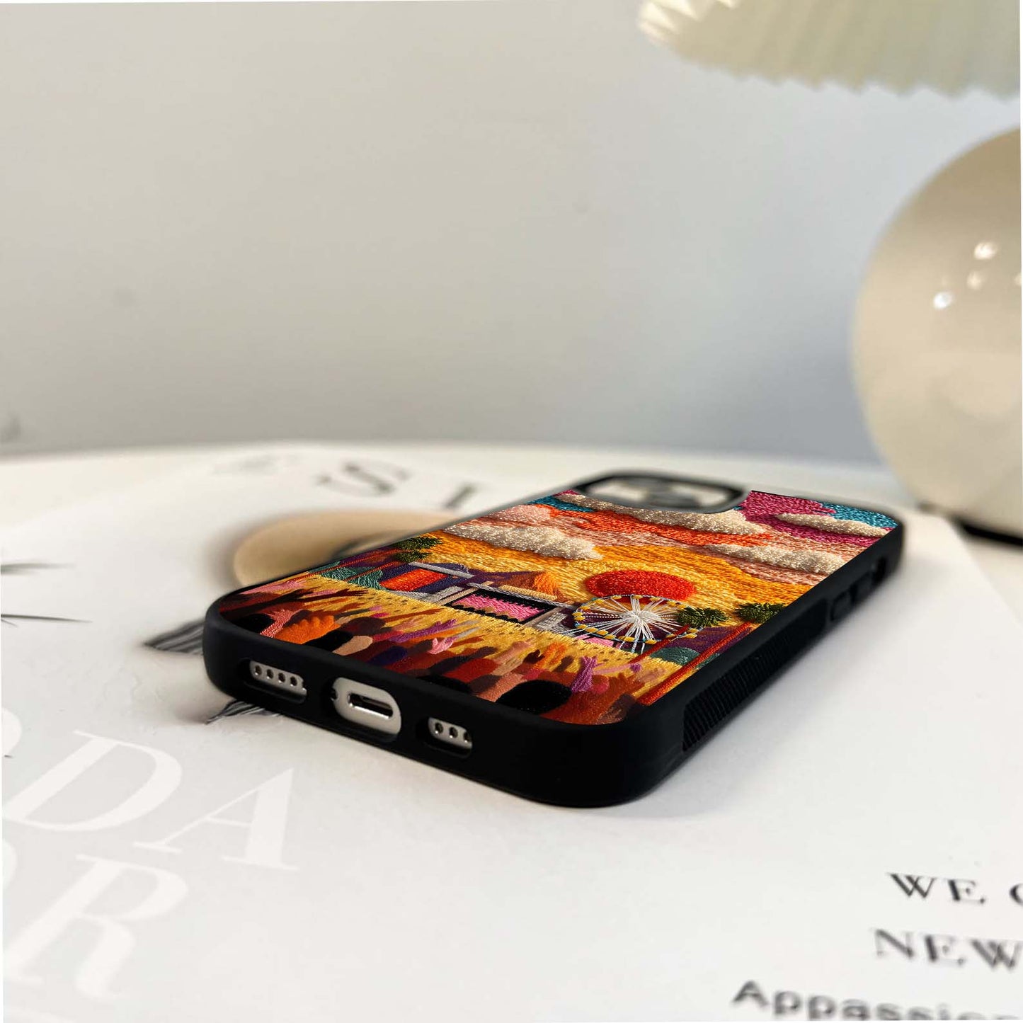 Festival Stitchscape Glass Case