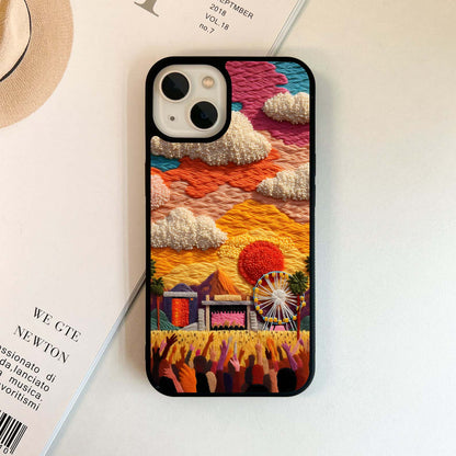 Festival Stitchscape Glass Case