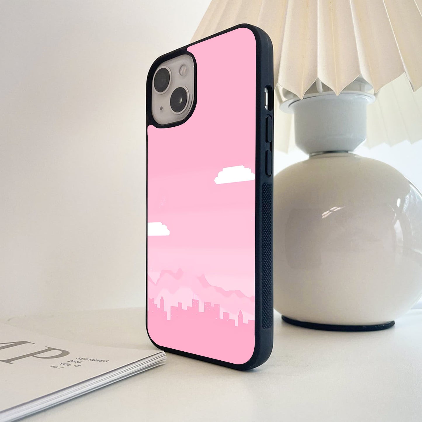 Precious Pink Glass Case