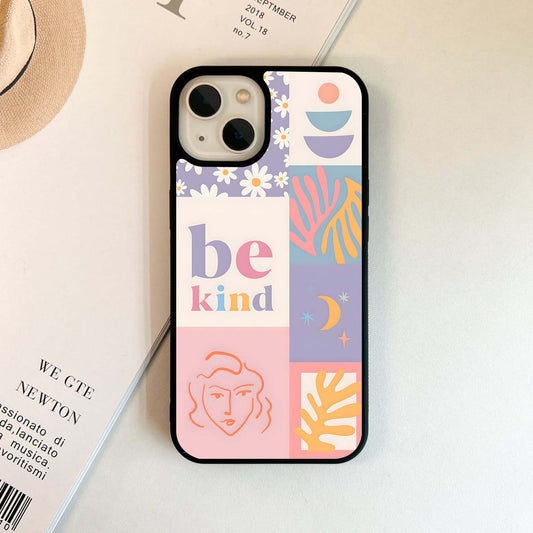 Floral And Abstract Element Glass Case