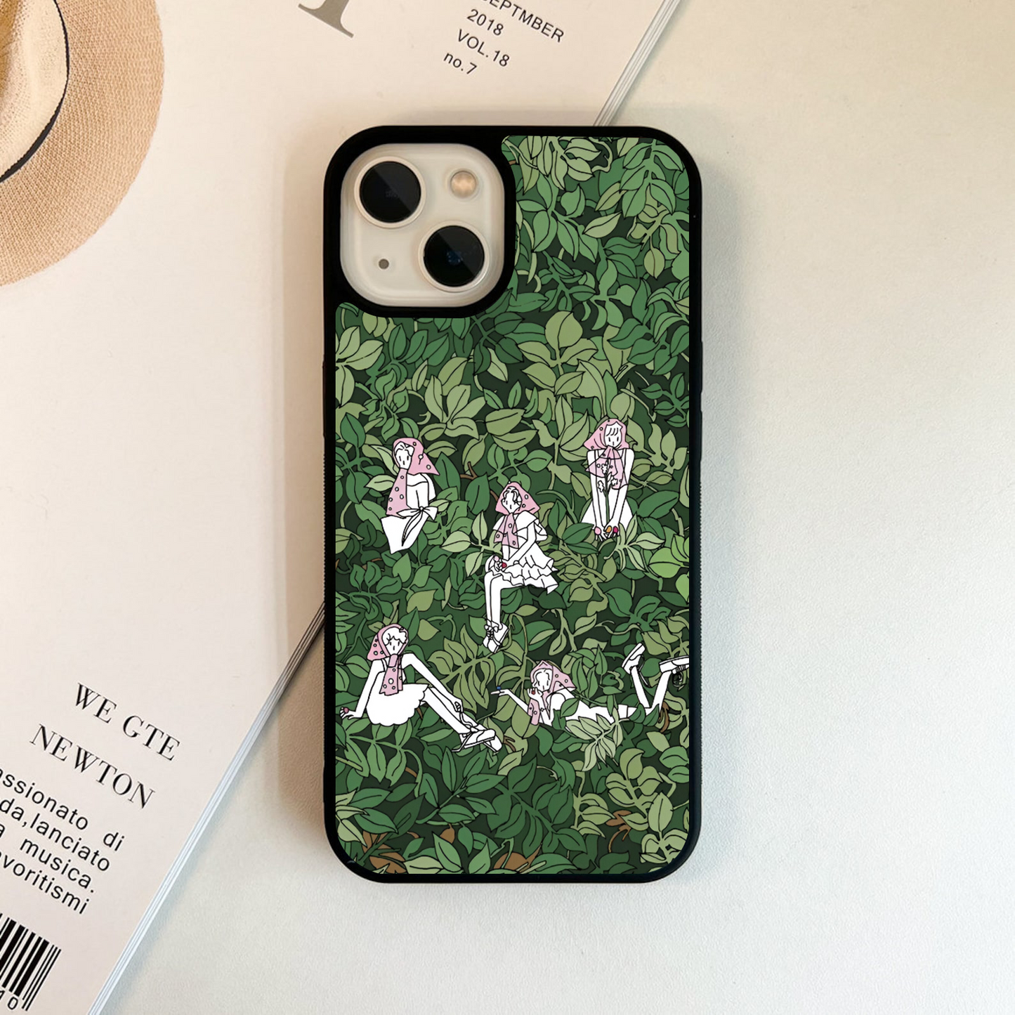 Hidden Leaf Girls Glass Case