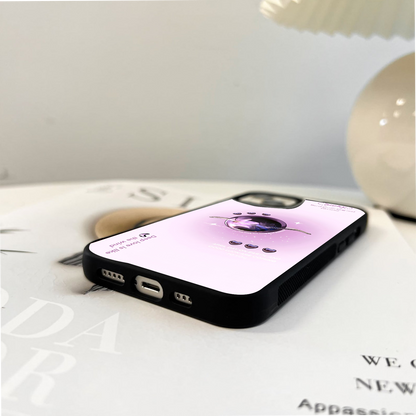 Lucky Heart Planet Glass Case